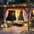 thumbnail image 5 of Solar Lanterns Outdoor Waterproof, 4 Pack Upgraded Metal Hanging Solar Lights Outdoor Lanterns, Brighter Auto On/Off Outdoor Hanging Lantern for Yard Patio Pathway Porch Garden Decor, 5 of 8