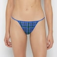 thumbnail image 1 of Culotte String en Modal Ultra Doux à Carreaux Montréal Doux, 1 of 5