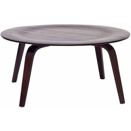 modway plywood durable round coffee table, multiple colors modway plywood durable round coffee table, multiple colors