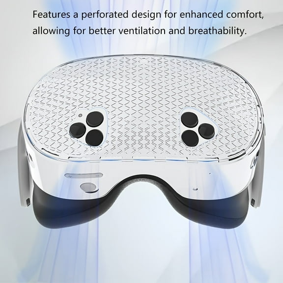 3D VR Glasses Protect Cover for Meta Quest 3s TPU Transparent Protector Cover VR Glasses Accessories