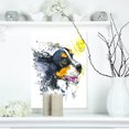 thumbnail image 1 of Design Art - Dog and Yellow Ball Watercolor, 1 of 4