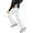 White, variant on LIJCC Kids Girl's Leggings Thermal Fleece Lined Flare Pants Cross High Waisted Yoga Bootcut Pants Toddler Youth Bell Bottom Full Length Legging
