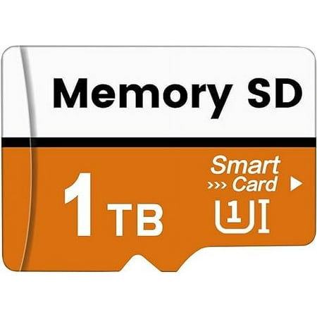 Image of KDY SD Card 1TB High Speed TF Card Waterproof SD Carte Ultra Storage Memory Card for Camera Mobile Phone Computer Smartphone Game Console(1000gb)
