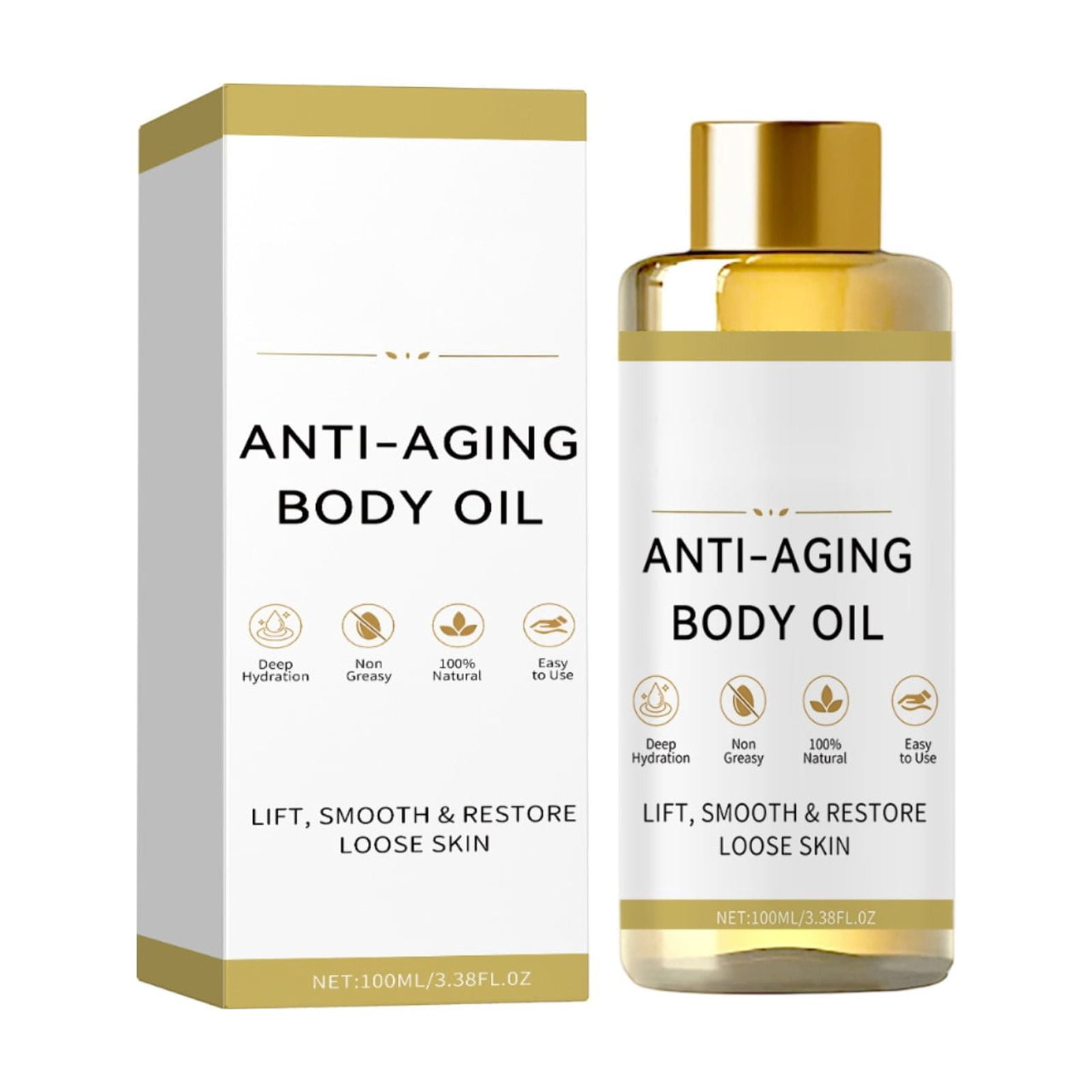 Resist-Aging Body Oil 2026 Oil Tightening Non Greasy Moisturising 100ml