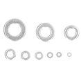 thumbnail image 2 of BTOER Rondelles Plates en Acier Inoxydable, 684 Pcs Rondelles Plates en Acier Inoxydable 304, 2 of 9