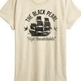 thumbnail image 3 of Disney - Pirates Of The Caribbean - Black Pearl Nigh Uncatchable - Women's Short Sleeve Graphic T-Shirt, 3 of 5