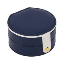 Vikakiooze Valentine'S Day Gifts 2024 - Trendy Travel Jewelry Case, Personalized Gifts - Travel Jewelry Box | Birthday Gifts for Women Valentine'S Day Gifts for Teens Girls, Navy