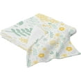 thumbnail image 2 of Leaves & Flowers Towels Highly Absorbent Cotton Towels 2 Pack, Premium Spa & Hotel Quality Quick Dry Towel Set,54" x 27", 2 of 7