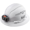 thumbnail image 1 of Hard Hat Klein Tools 60407RL - Linterna frontal recargable, color blanco, 1 of 9