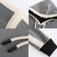 thumbnail image 2 of Sudaderas con capucha con calefacción USB Hombres Mujeres Ropa de calle de manga larga Abrigos sueltos Cálido USB recargable 3 niveles de calor, 2 of 8