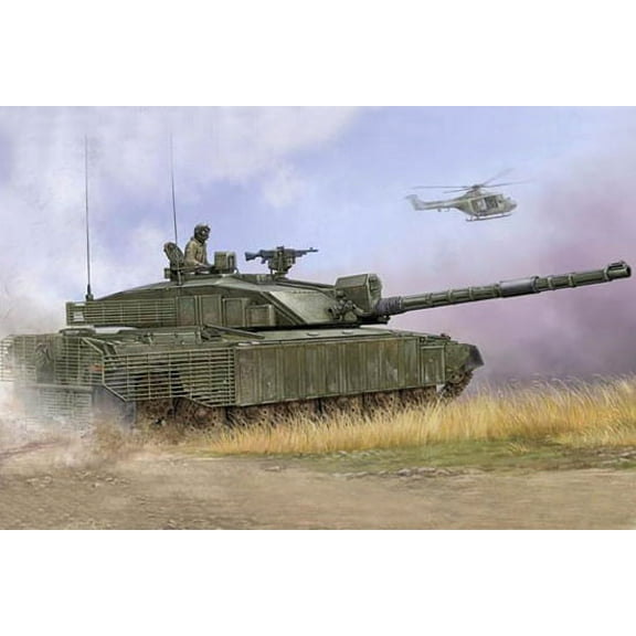 Trumpeter Models British Challenger II Main Battle Tank w/Heat Guards New