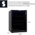 thumbnail image 3 of Frigobar Refrigerador Enfriador Bebidas Acero Inox 70l 2.5ft, 3 of 5