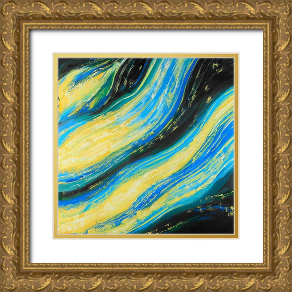 Atelier B Art Studio 15x15 Gold Ornate Wood Framed with Double Matting Museum Art Print Titled