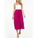 thumbnail image 5 of Falda satinada con cinto AMAD para mujer fucsia S AMAD FW22-F07, 5 of 5