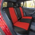 thumbnail image 3 of For Toyota RAV4 2019-2024 XLE | LE | XLE Premium | Limited (Not for Hybrid/Adventure/TRD Off-Road/Prime) FH Group Neoprene Custom Fit Car Seat Covers - Rear Set Red, 3 of 8