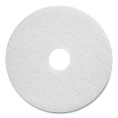 Rubbermaid Commercial Low Profile Scrub-Strip Carpet Bonnet 17" Diameter White 