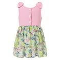 thumbnail image 1 of Richie House Girls' Dress With Flower Printed Bottom Skirt RH1658, 1 of 2