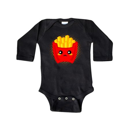 

Inktastic French Fries Funny Food Gift Baby Boy or Baby Girl Long Sleeve Bodysuit