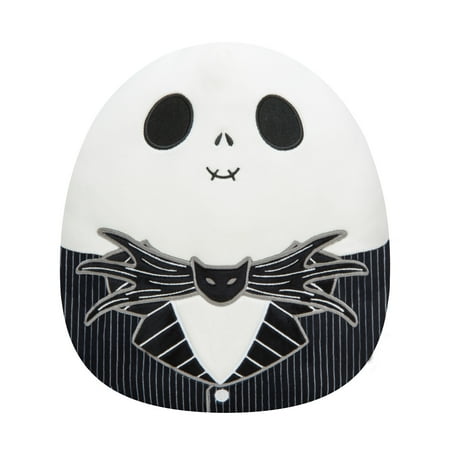 Squishmallows Original 8 inch Jack Skellington with Black Suit - Child's Ultra Soft Plush Toy