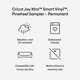 thumbnail image 5 of Máquina cortadora Cricut Joy Xtra con paquete Rainbow Smart Vinyl, 5 of 7