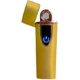 thumbnail image 2 of USB Plasma Lighter Flameless Electric Double ARC Dual Pulse Torch Rechargeable Lithium Power Battery (Spark - Glamorous Gold), 2 of 3