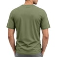 thumbnail image 6 of LWavelet Mens Henley Shirts Short Sleeve Moisture Wicking Lightweight T-Shirts Summer Casual 3 Button Basic Tee Shirt, 6 of 7