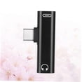 thumbnail image 2 of 3pcs USB c Headphone Adapter Earphone Converter Type Headphone Headphones Adapter Phone Earphone Headphone Adapters Phone Headphone Adapter USB c Earpblack2pcs, 2 of 2
