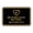 Black Gold, variant on Signs ByLITA Classic Framed Desfibrilador Externo Automatico Door or Wall Sign (Brushed Silver) - Small