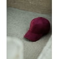 thumbnail image 2 of Gorra De Gamuza Unisex Talla Ajustable Marca Brunel Red Wine Brunel Red Wine, 2 of 6