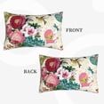 thumbnail image 4 of EasygdpBird Butterfly Rose Polyester Fiber Double-Sided Pillowcase,Super Soft,Comfortable And Luxurious Pillowcase,Not Easy To Break Or Deform- 14"X20", 4 of 9