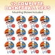 thumbnail image 2 of Minijuego de baloncesto ArtCreativity con 12 juegos para niños, 2 of 7