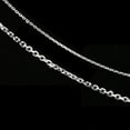 thumbnail image 4 of Tilo Jewelry Solid 925 Sterling Silver Diamond-Cut Cable Chain Necklace with Secure Spring-Ring Lock | 1.25mm - 16 Inch | Everyday Necklace for Women, Men, Unisex, 4 of 13