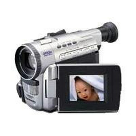 Panasonic Palmcorder PV-DV200 - Camcorder - 18x optical zoom - Mini DV - black, metallic silver