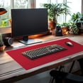 thumbnail image 4 of CounterArt Large Desktop Mat-Mouse Pad-Red 32" x 16", 4 of 6