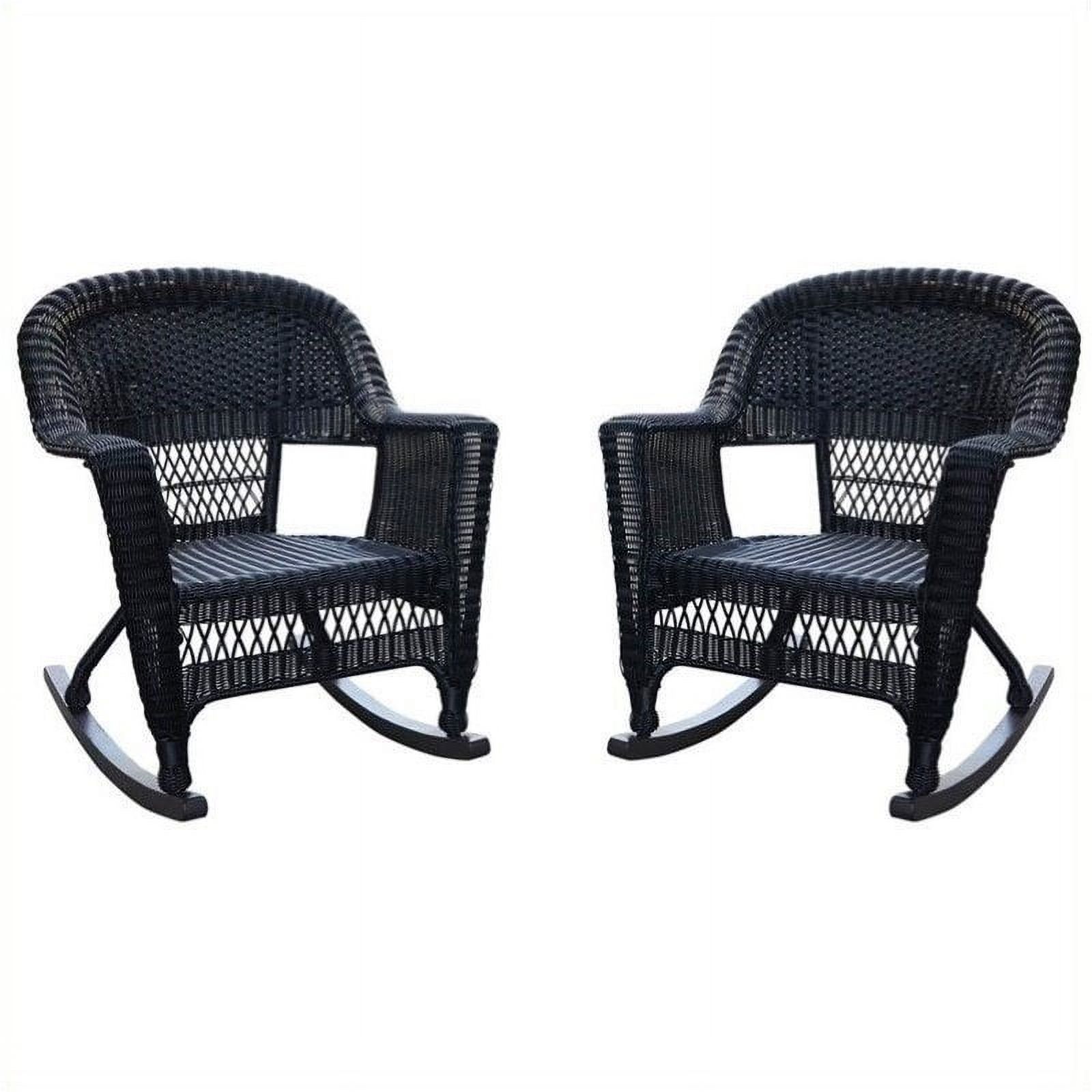 3 Piece Patio Furniture Set with (Set of 2) Patio Rocker and Water Fountain - image 3 of 5