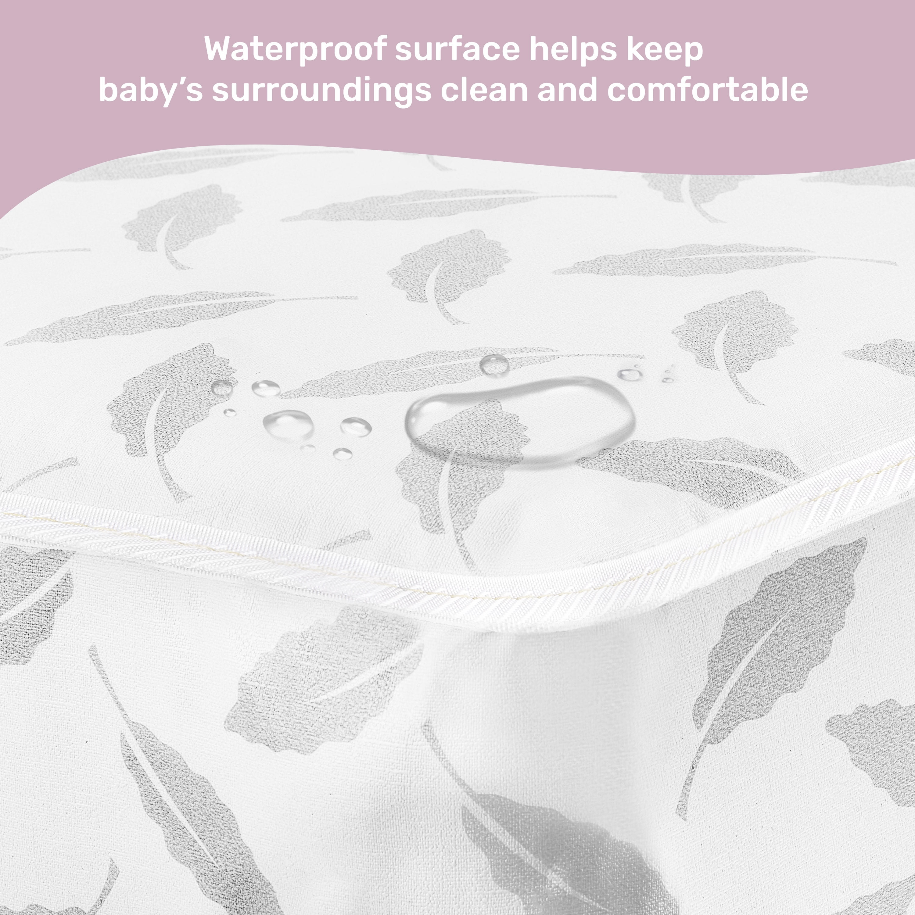 Dream on Me Flora 132 Premium Coil Standard Crib & Toddler Bed Mattress