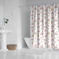 thumbnail image 2 of Princess Carriage Castle Pattern Shower Curtain 72"x84" ,Bathroom Decorative Shower Curtains Set with 12 Hooks,Modern Waterproof Washable Shower Curtain, 2 of 6