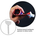 thumbnail image 2 of MasteelfCA 2pcs Toothpaste Dispenser Tube Squeezer Metal Alloy Squeezer Rolling Tool for Toothpaste Cream Bathroom Accessories, 2 of 8