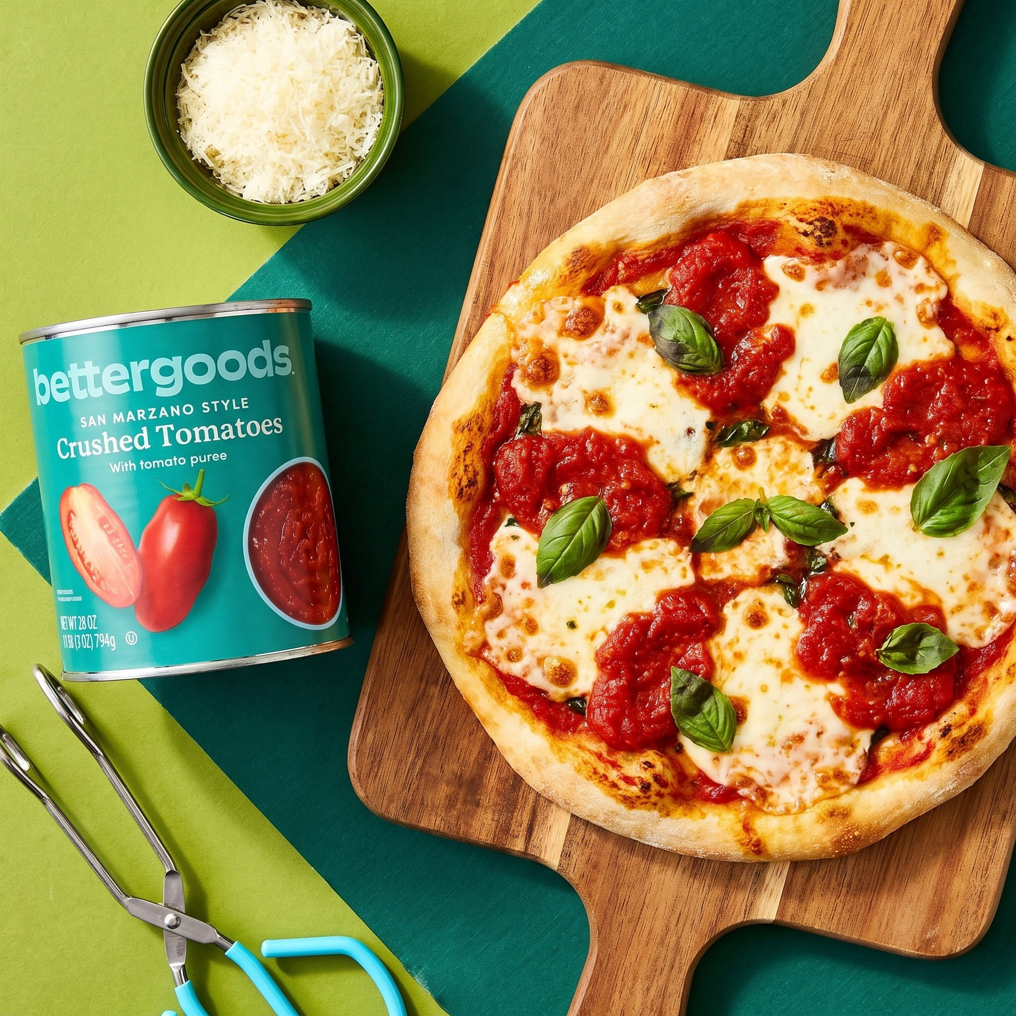 (6 pack) bettergoods San Marzano Style Crushed Tomatoes, 28 oz