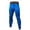 Blue, variant on Mens Compression Pants Quick Dry Cool Sports Pants Baselayer Running Workout Active Tights Leggings Activewear
