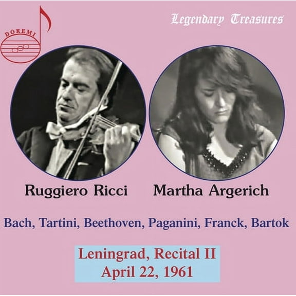 Bach,J.S. / Argerich / Ricci - Leningrand Recital 2 - Music & Performance - CD