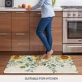 thumbnail image 5 of Sunflowers Doormat Outdoor Entrance 16"x24", Spring Floral Eucalyptus Leaves Summer Botanical Absorb Moisture Dirt Door Mats, Non-Slip Rubber Backing Floor Mats Indoor, Low-Profile Front Door Rugs, 5 of 9