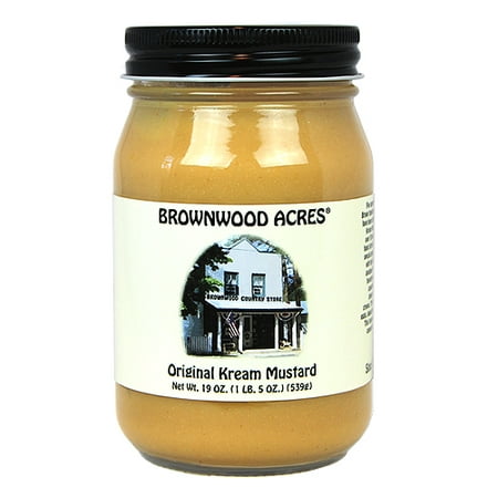 - Brownwood Acres Kream Mustard - LARGE - 2 PACK -