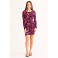 thumbnail image 2 of Ragstock Purple Marble Seamed Mini Dress, 2 of 4