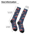 thumbnail image 5 of Bingfone Compression Socks For Women And Men Long Socks For Running Athletic Cycling Nurse-Fire Truck 1, 5 of 9