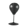 thumbnail image 2 of Saco de Boxeo de Escritorio con Bola de Velocidad, con Base de Succión, Equipo de Ejercicio Mma, Fitness Deportivo con Mesa Infladora, Pelota para Adultos negros, 2 of 8