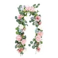 thumbnail image 2 of Artificial Rattan Vine 1.8m | Imitation Cane | Plastic Indoor Outdoor Decor | Realistic Simulation | Pink | Home Garden Wedding Decorative Garland | Maintenance-Free | 1 Pack, 2 of 6