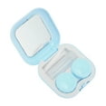 thumbnail image 2 of Unique Bargains 1 Set Contact Lens Case Portable Square Lens Storage Case Blue, 2 of 5