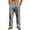 Clear, variant on 3 Pack Mens Athletic Sweatpants With Zipper Pockets Solid Color Casual Sports Drawstring Ankle Pants Beige
