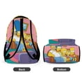 thumbnail image 6 of Simpsons Backpacks Cute School Bag Bookbag Casual Daypack Outdoor Travel Back Pack, 6 of 8